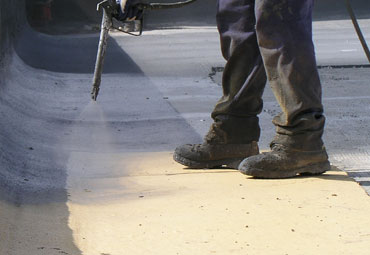 Coating systems over District of Columbia spray foam roof systems